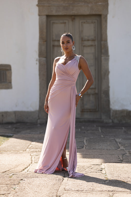 Vestido Agnes - rosa