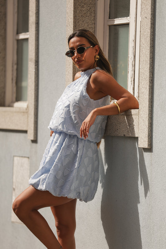 Vestido Magnólia - Azul