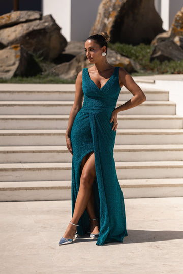 Vestido Bali - Petroleo