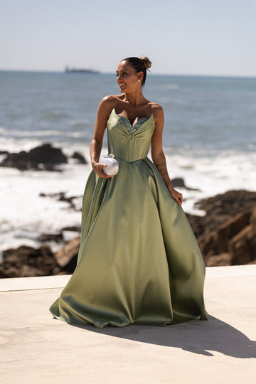 Vestido Marcella - Verde