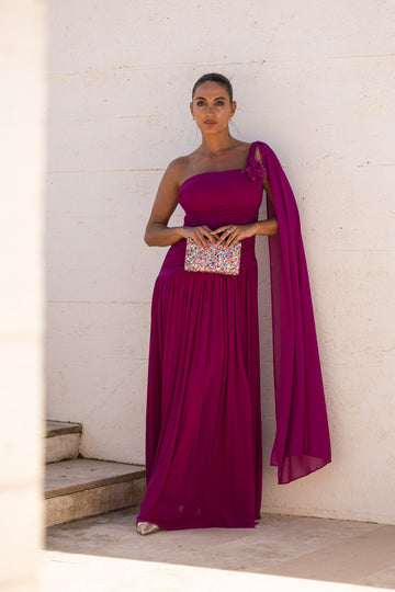 Vestido Serena - Beringela