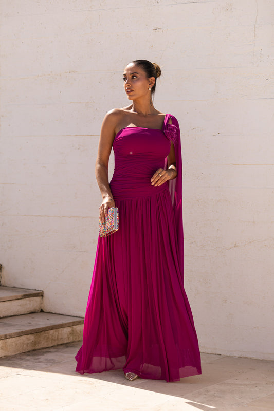 Vestido Serena - Beringela