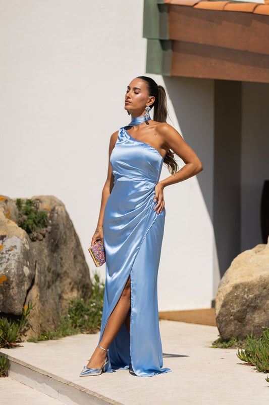 Vestido Cataleya - Azul