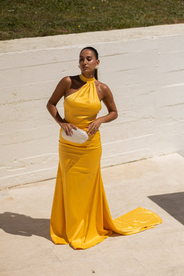 Vestido Quénia - Amarelo