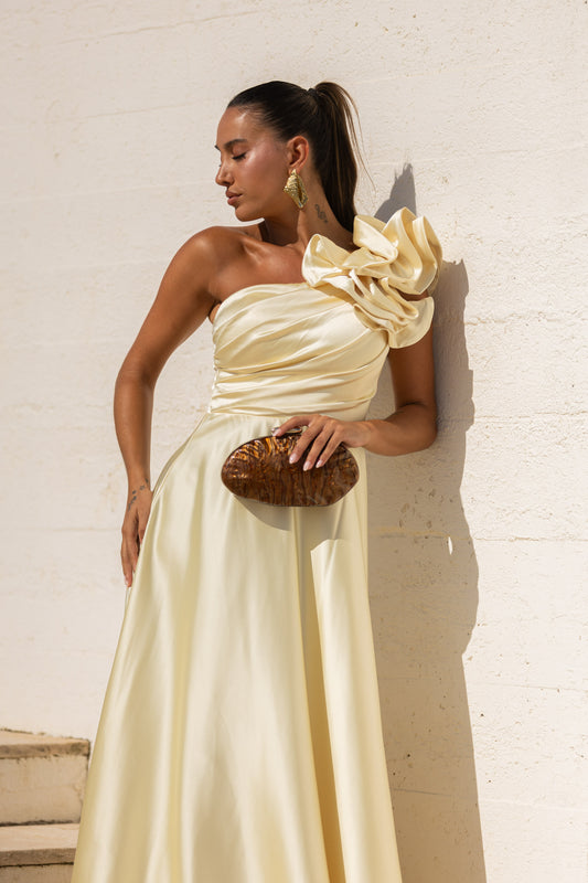 Vestido Tulipa - Amarelo