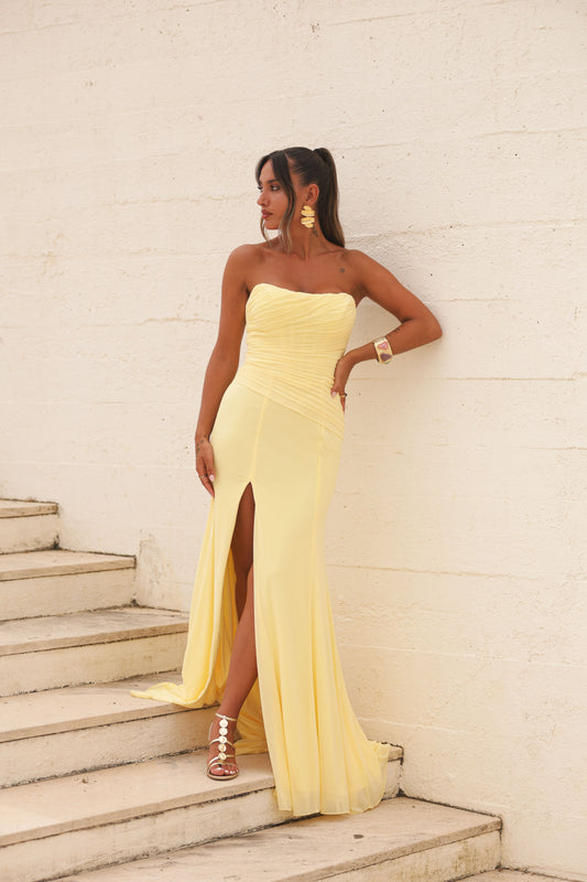 Vestido Vilhena - Amarelo
