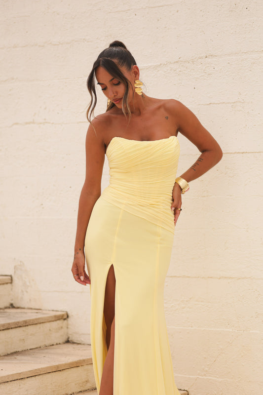 Vestido Vilhena - Amarelo