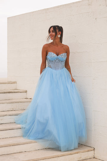 Vestido Guadalupe - Azul