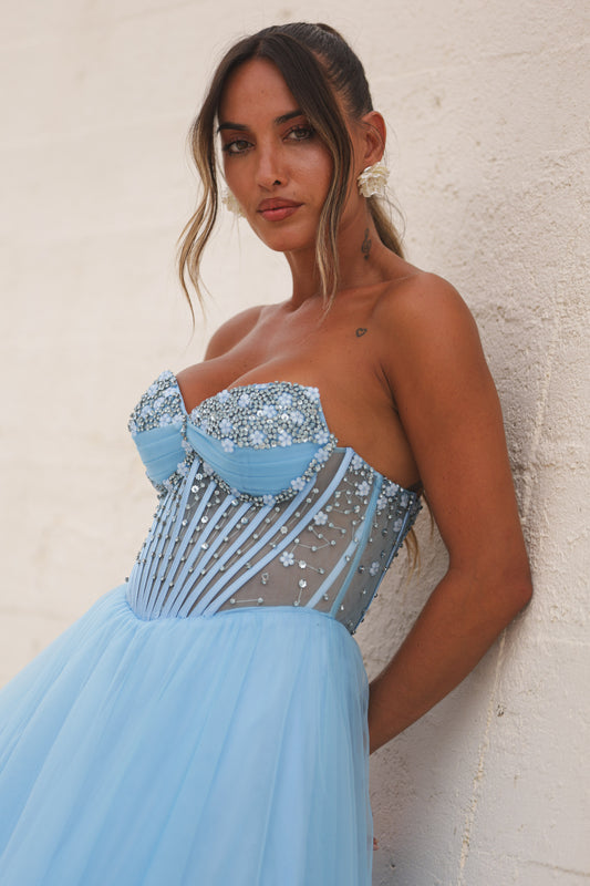 Vestido Guadalupe - Azul