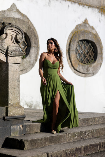 Vestido Roma - verde