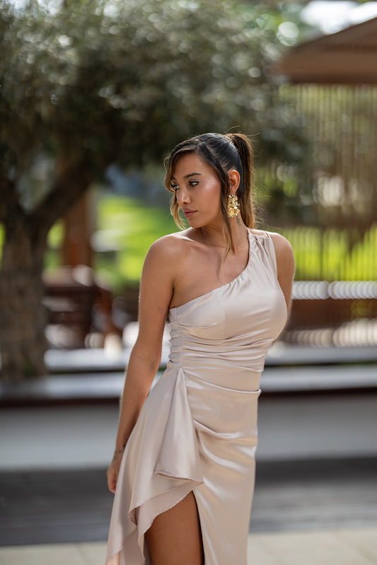 Vestido Jakarta - bege