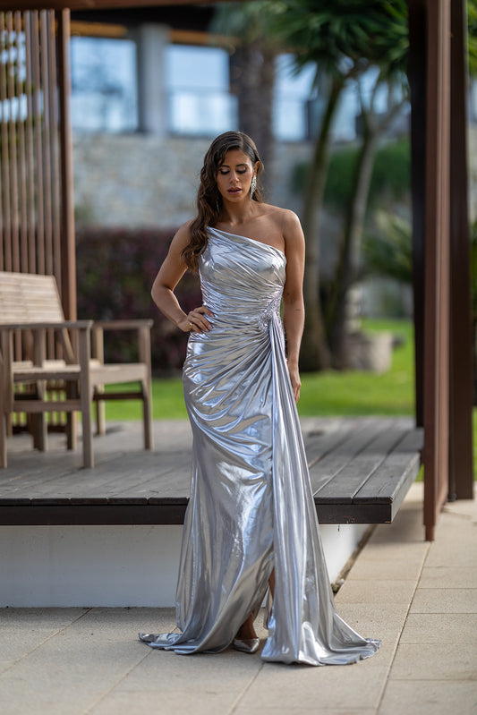 Vestido Dubai - Prata