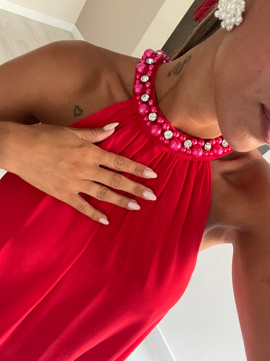 Vestido Jane - vermelho