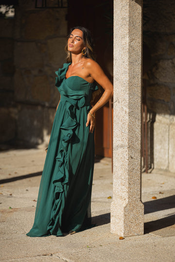 Vestido Suécia - Verde