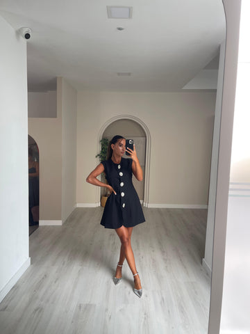 Vestido Talita - Preto