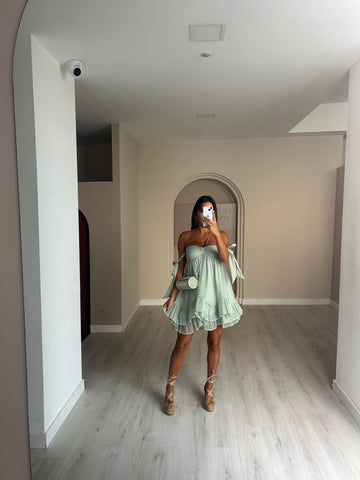 Vestido Bérgamo - Verde