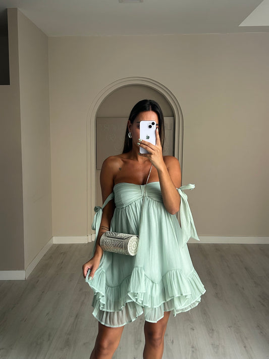 Vestido Bérgamo - Verde