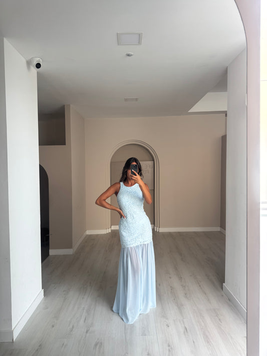 Vestido Oceana - Azul