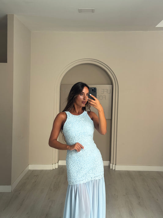 Vestido Oceana - Azul
