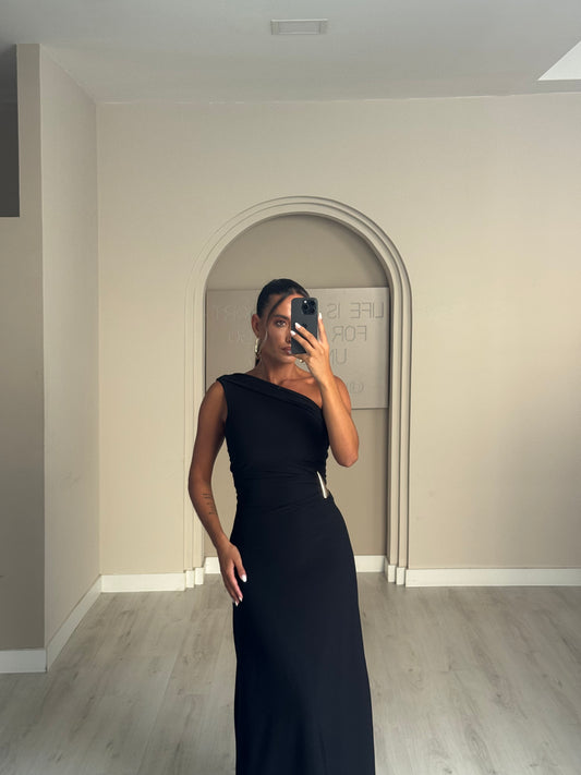 Vestido Leonor - Preto