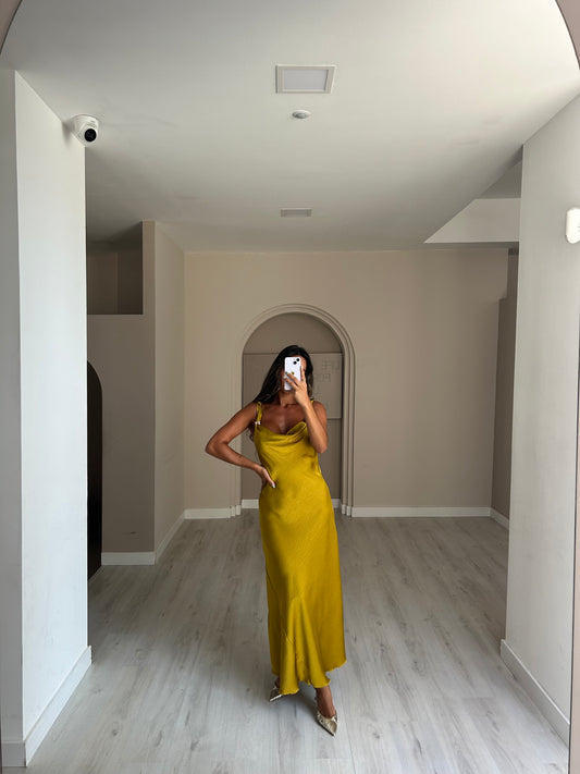 Vestido Amália - Amarelo