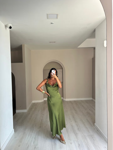 Vestido Amália - Verde