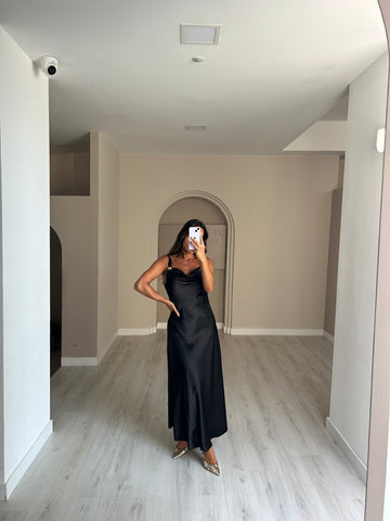 Vestido Amália - Preto