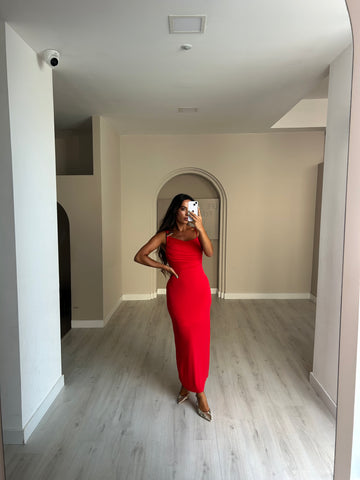 Vestido Nazaré - Vermelho