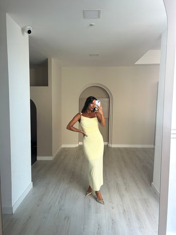 Vestido Nazaré - Amarelo
