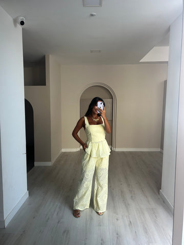 Conjunto Eduarda - Amarelo