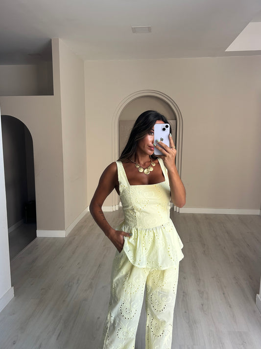 Conjunto Eduarda - Amarelo