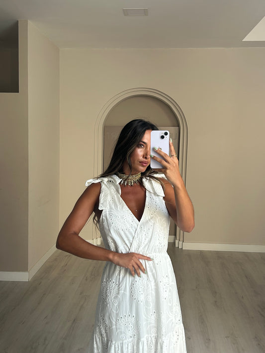 Vestido Constança - Branco