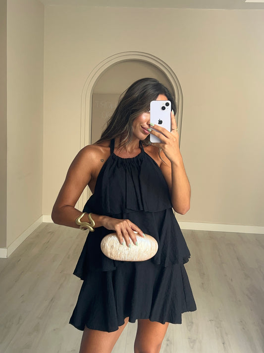 Vestido Mango - Preto