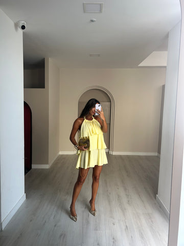 Vestido Mango - Amarelo