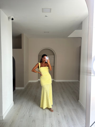 Vestido Fuentes - Amarelo