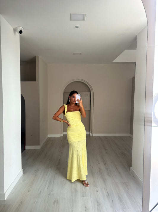 Vestido Fuentes - Amarelo