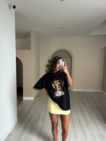 T-shirt Beagle - Preto
