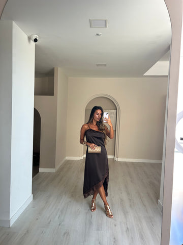 Vestido Coutinho - Castanho