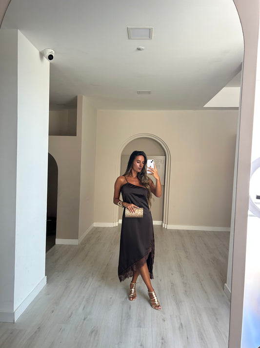 Vestido Coutinho - Castanho