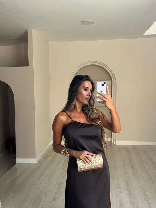 Vestido Coutinho - Castanho
