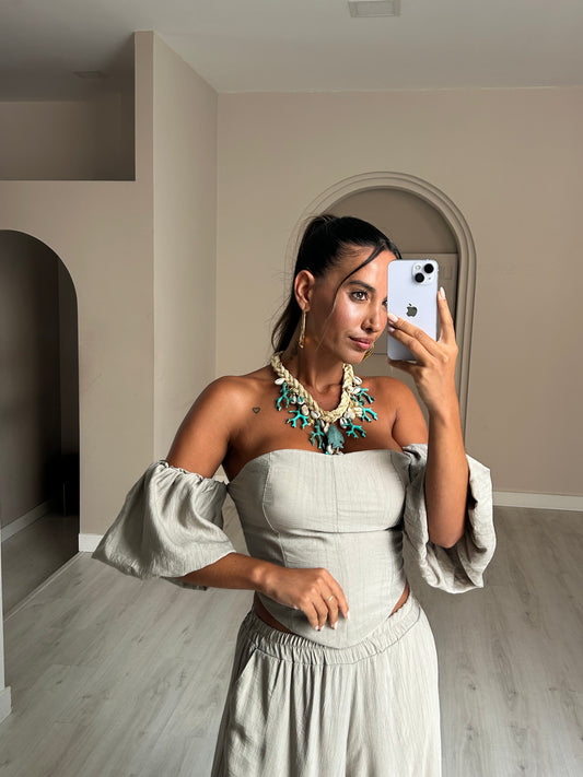 Conjunto Jafar - Taupe
