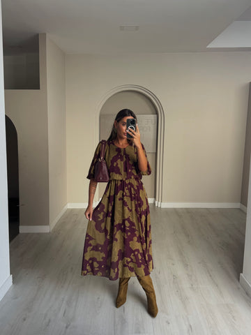 Vestido Quintela - Beringela