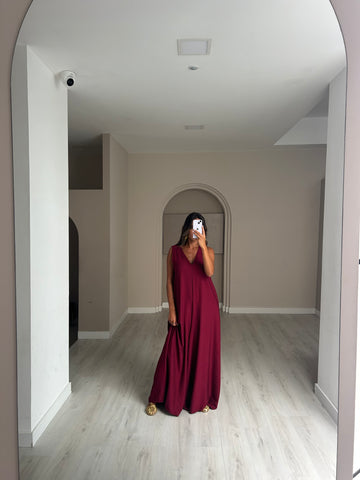 Jumpsuit Jade - Bordeux