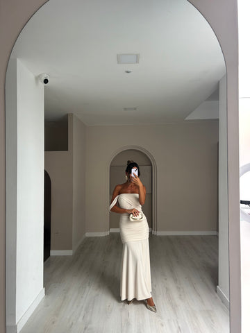 Vestido Elora - Bege
