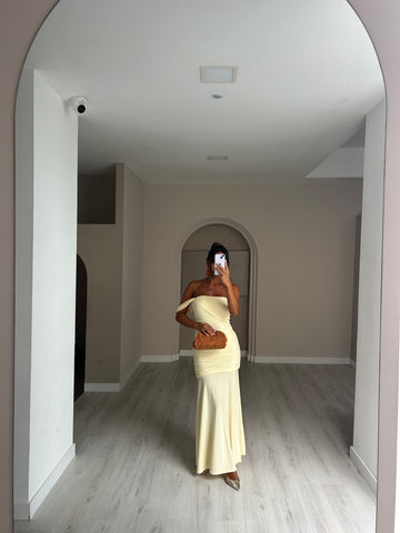Vestido Elora - Amarelo