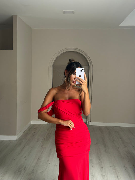 Vestido Elora - Vermelho