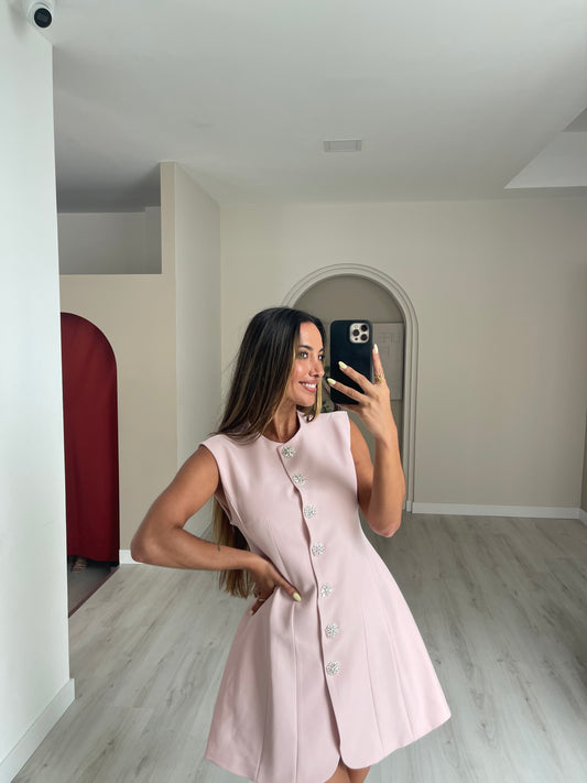 Vestido Talita - Rosa