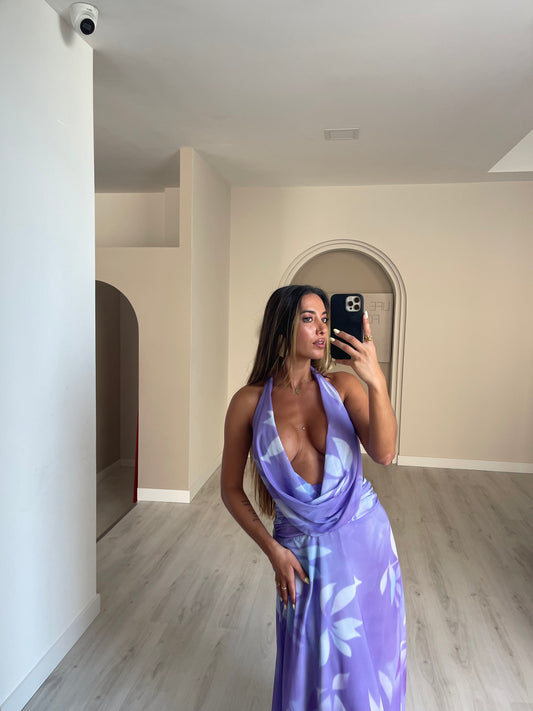 Vestido Ingrid - Roxo
