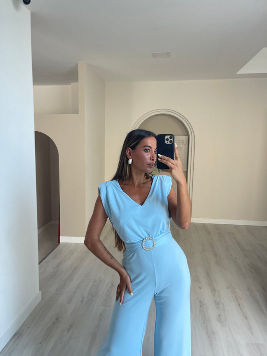 Jumpsuit Isis - Azul Bebé
