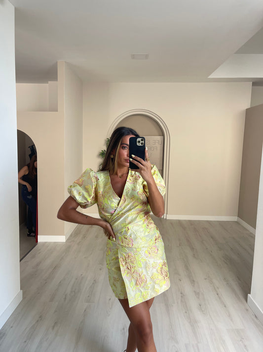 Blusa c/ Textura e manga balão - Verde Lima